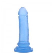 Mini Plug Pênis Azul 13,5x2,8cm